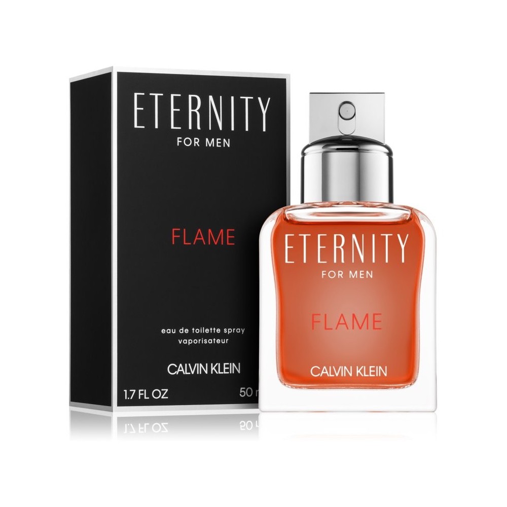 C.K. Eternity FLAME For Men edt 100ml-01